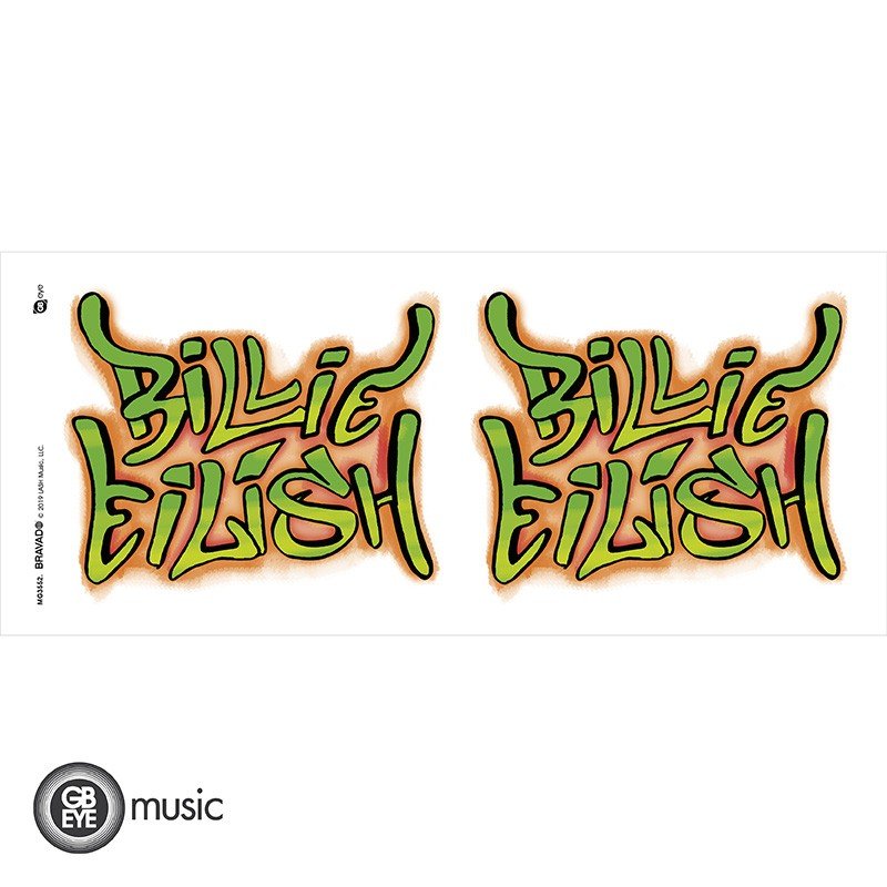 BILLIE EILISH - Mug - 320 ml - Graffiti - Inspire Newquay