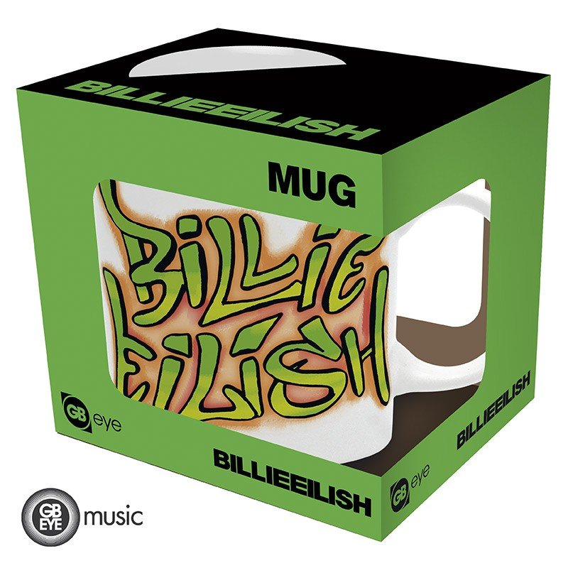 BILLIE EILISH - Mug - 320 ml - Graffiti - Inspire Newquay