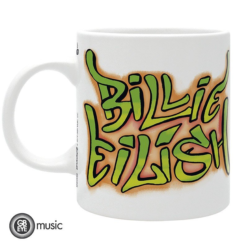 BILLIE EILISH - Mug - 320 ml - Graffiti - Inspire Newquay