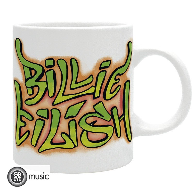 BILLIE EILISH - Mug - 320 ml - Graffiti - Inspire Newquay