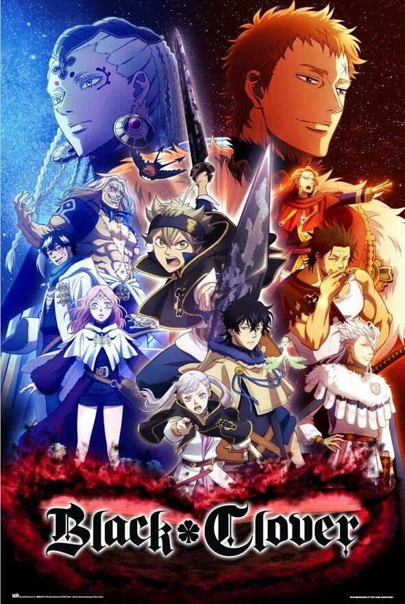 Black Clover 61x91.5 cm Maxi Poster - Inspire Newquay