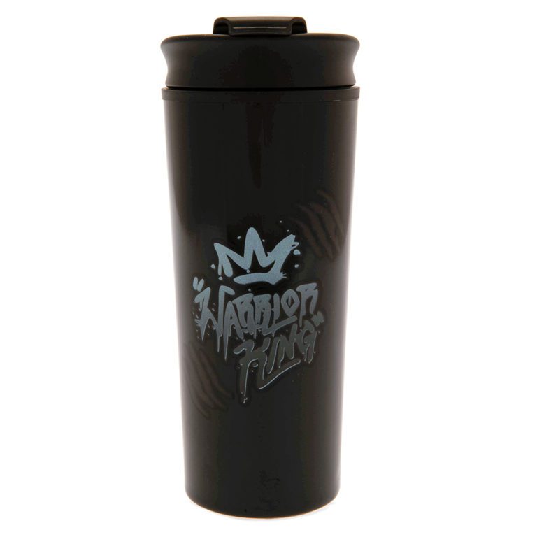 Black Panther (Warrior King) Metal Travel Mug - Inspire Newquay