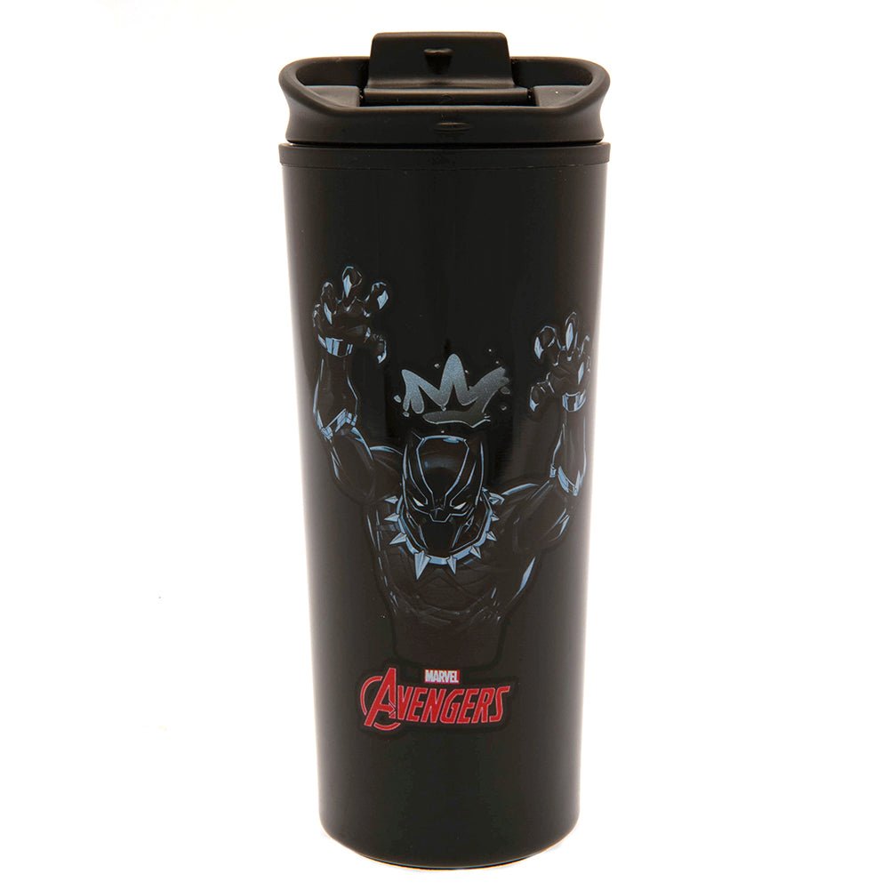 Black Panther (Warrior King) Metal Travel Mug - Inspire Newquay