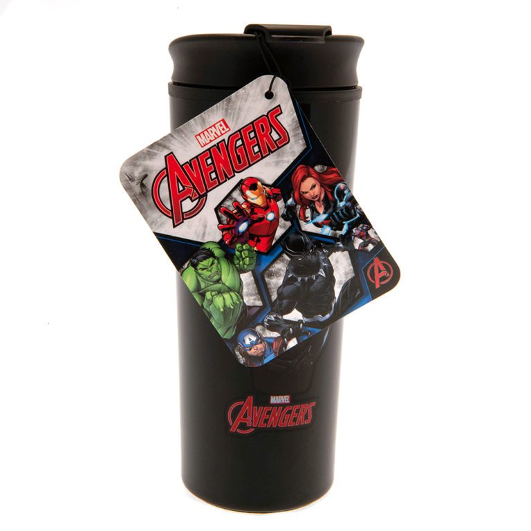 Black Panther (Warrior King) Metal Travel Mug - Inspire Newquay