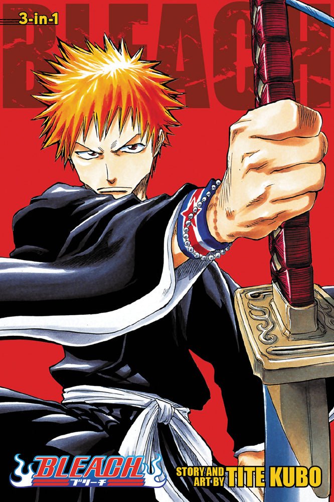 BLEACH 3-in-1 Edition Manga Volume 1 - Inspire Newquay