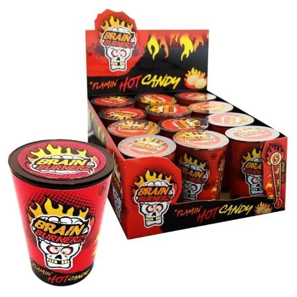 Brain Burnerz Flamin' Hot Candy 48g - Inspire Newquay