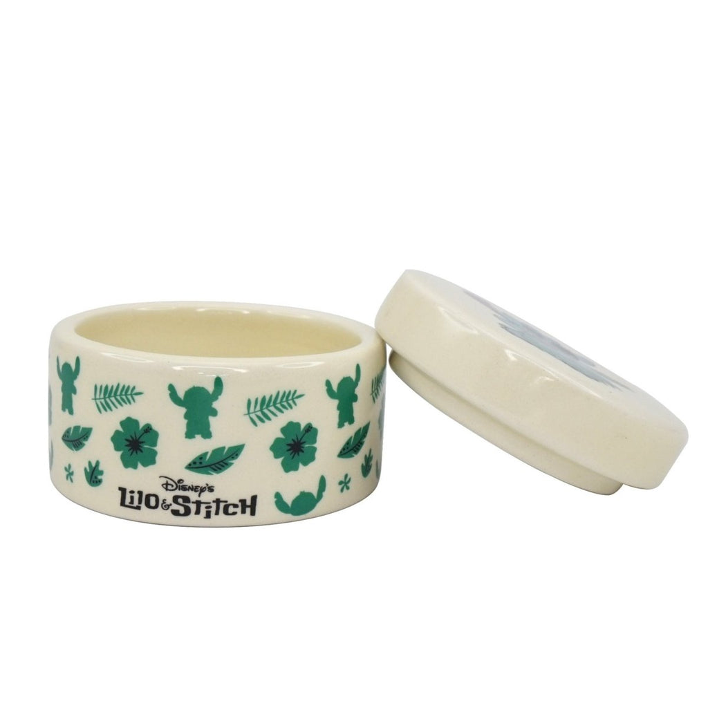 Ceramic Trinket Box (6cm) - Disney Lilo & Stitch - Inspire Newquay