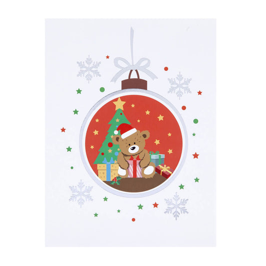 Christmas Bear Pop Up Card - Inspire Newquay