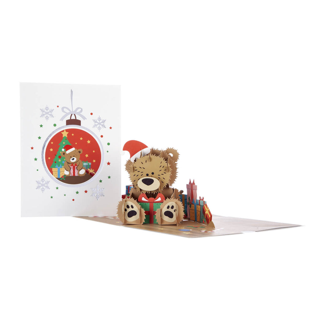 Christmas Bear Pop Up Card - Inspire Newquay
