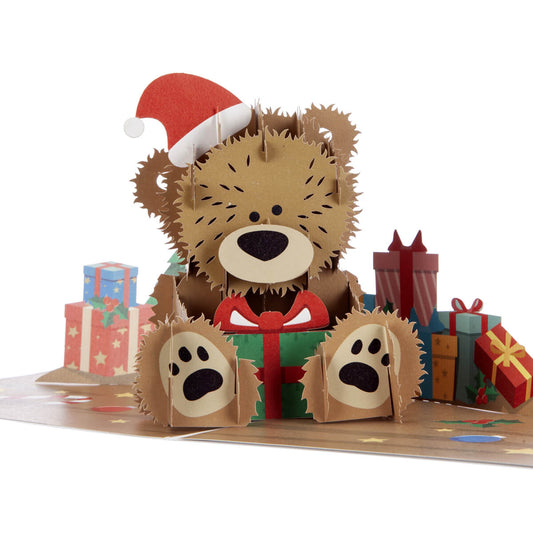 Christmas Bear Pop Up Card - Inspire Newquay