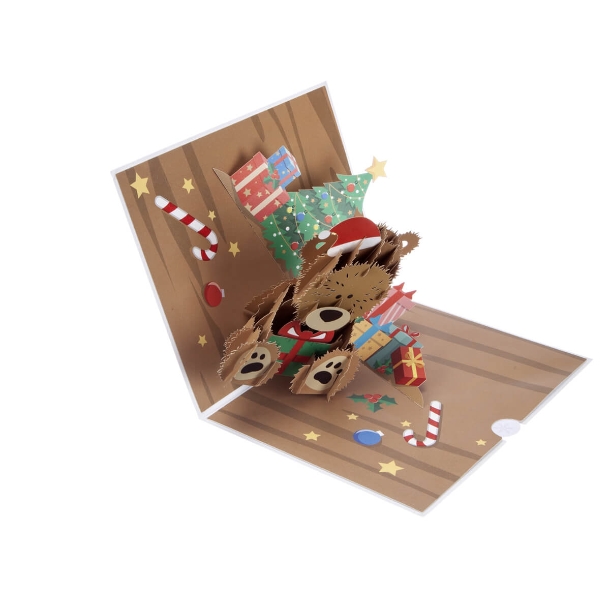 Christmas Bear Pop Up Card - Inspire Newquay