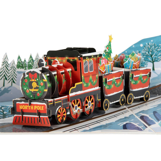 Christmas Train Pop Up Card - Inspire Newquay