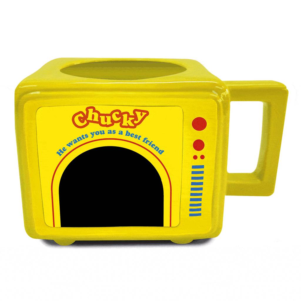 Chucky Retro Tv Heat Change mug - Inspire Newquay