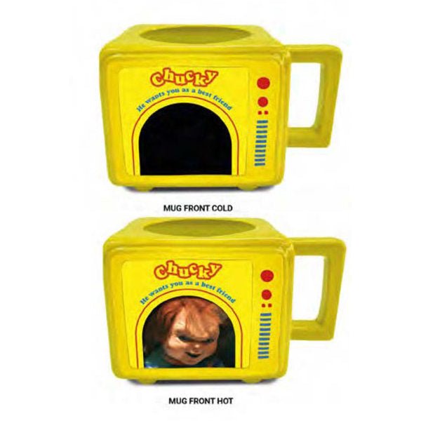 Chucky Retro Tv Heat Change mug - Inspire Newquay