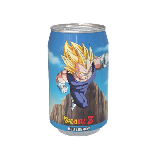 "Classic" Dragon Ball Z Vegeta Blueberry Soda 330ml - Inspire Newquay
