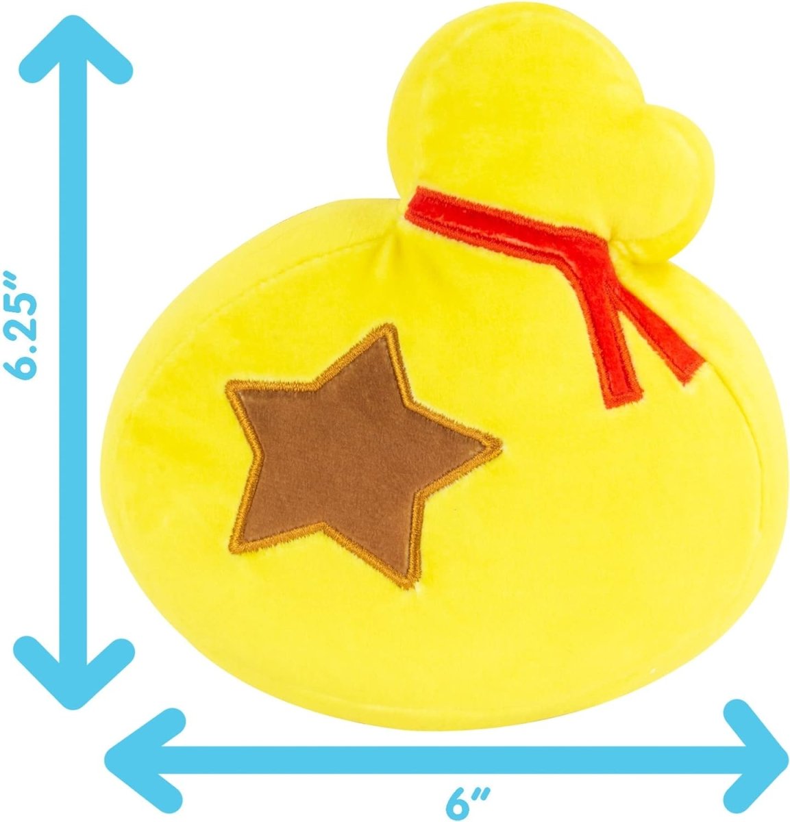 Club Mocchi-Mocchi- Animal Crossing Bell Bag Junior Plush Toy, 6 inch - Inspire Newquay