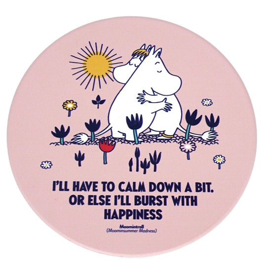 Coaster Single Ceramic - Moomin (Hug) - Inspire Newquay