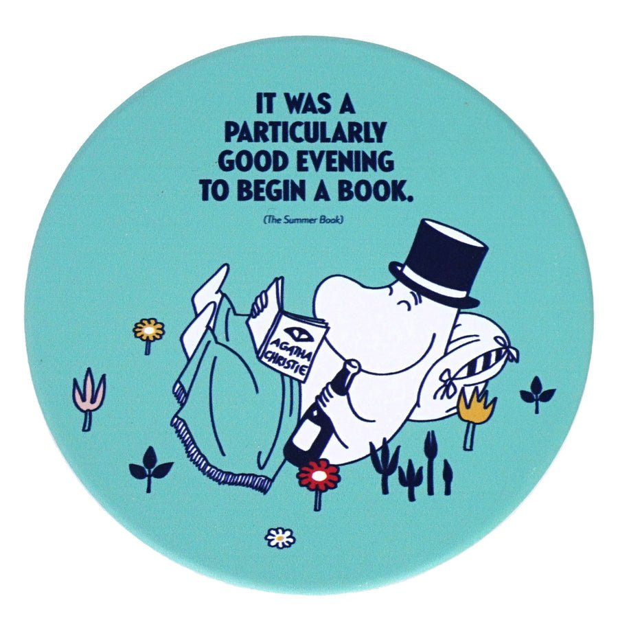 Coaster Single Ceramic - Moomin (Moominpappa) - Inspire Newquay