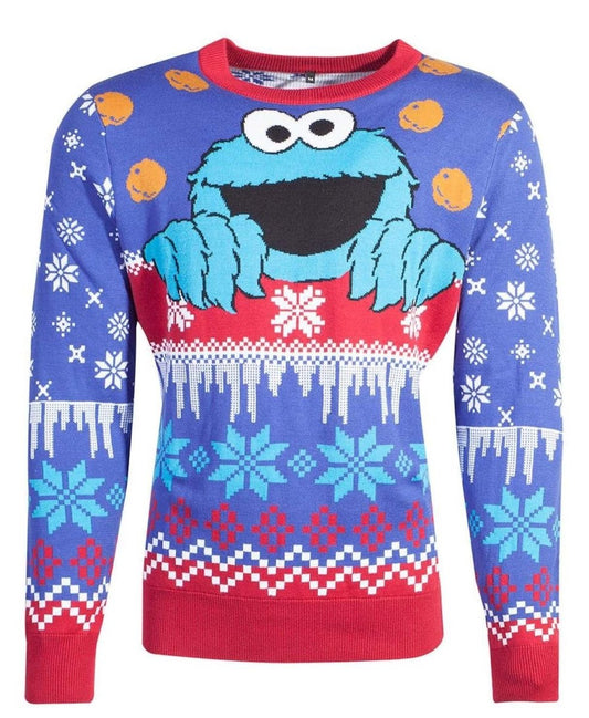 Cookie Monster Christmas Sweater - Inspire Newquay
