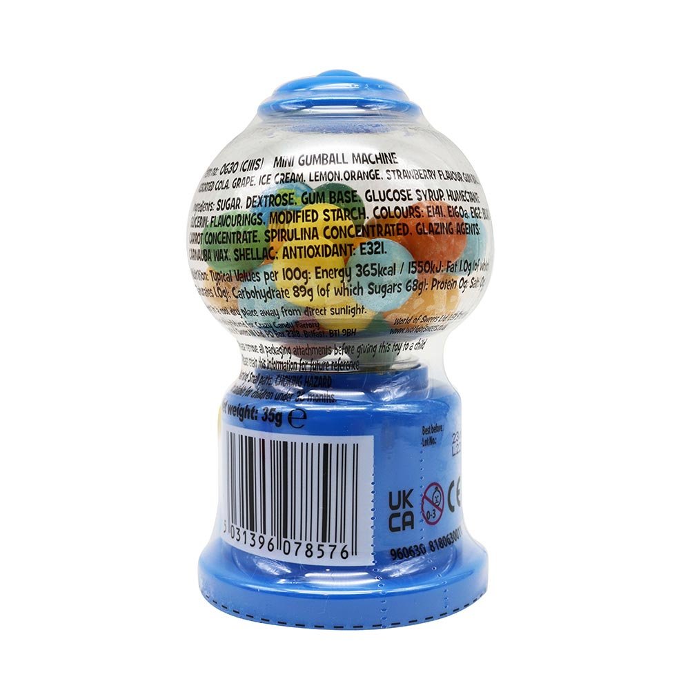 Crazy Candy Factory Mini Gumball Machine - Inspire Newquay