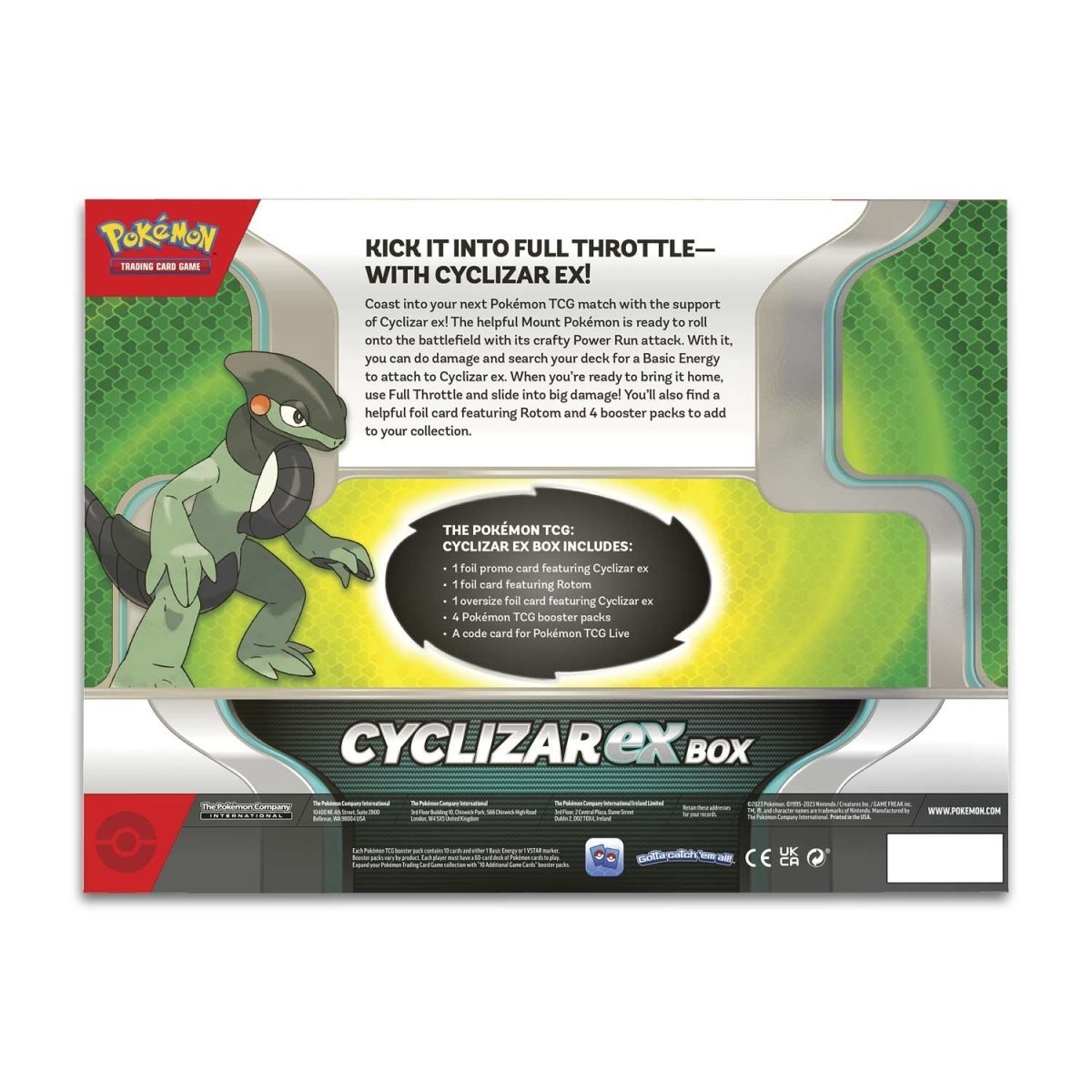 Cyclizar Ex Box: Pokemon Trading Cards - Inspire Newquay