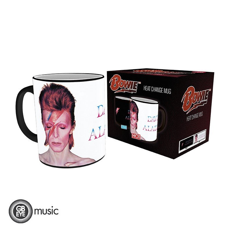 DAVID BOWIE - Mug Heat Change - 320 ml - Aladdin Sane - Inspire Newquay