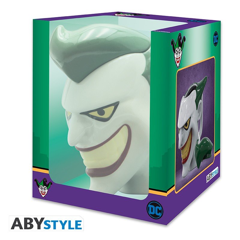 DC COMICS - 3D MUG - Joker Head - Inspire Newquay