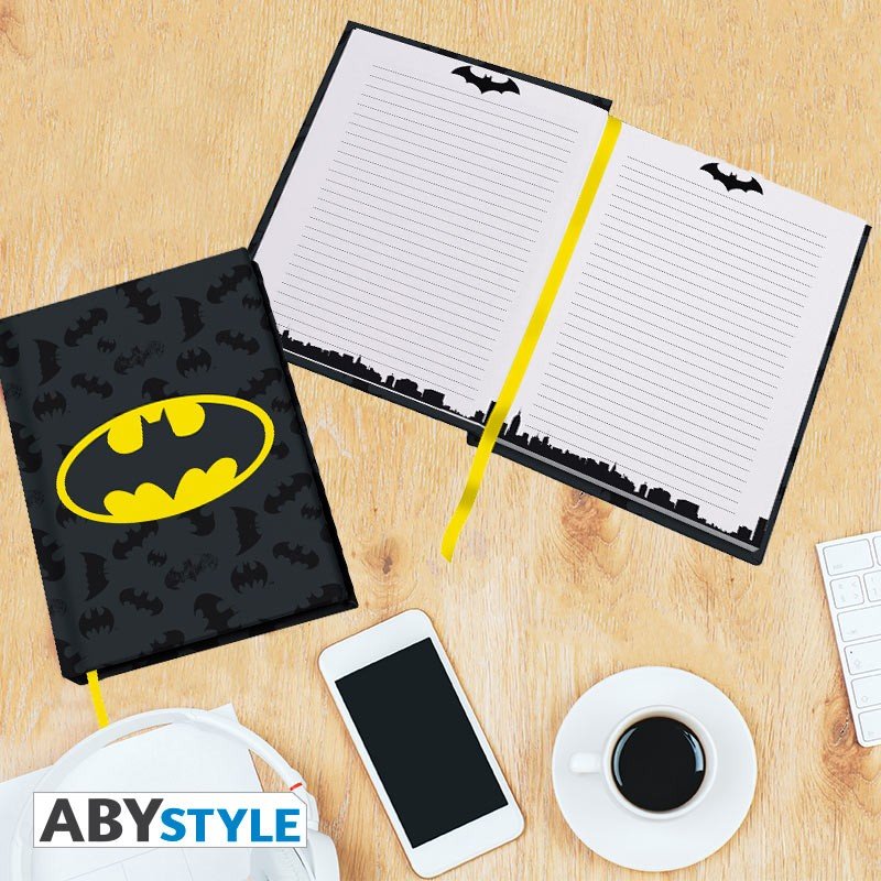 DC COMICS - A5 Notebook " Batman Logo" - Inspire Newquay