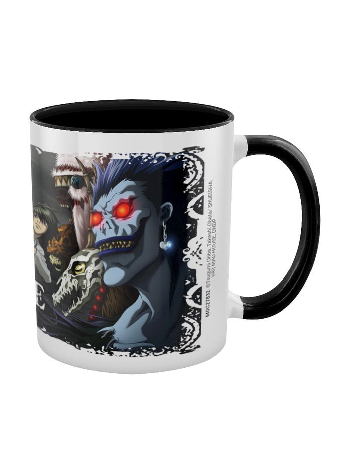Death Note (Kira'S Wrath) Black Coloured Inner Mug - Inspire Newquay