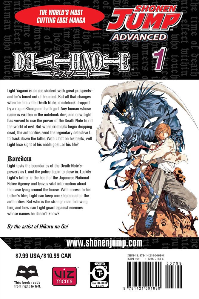 Death Note Manga Volume 1 - Inspire Newquay
