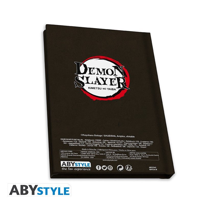 DEMON SLAYER - Pck Mug320ml + Keyring + Notebook "Tanjiro" - Inspire Newquay