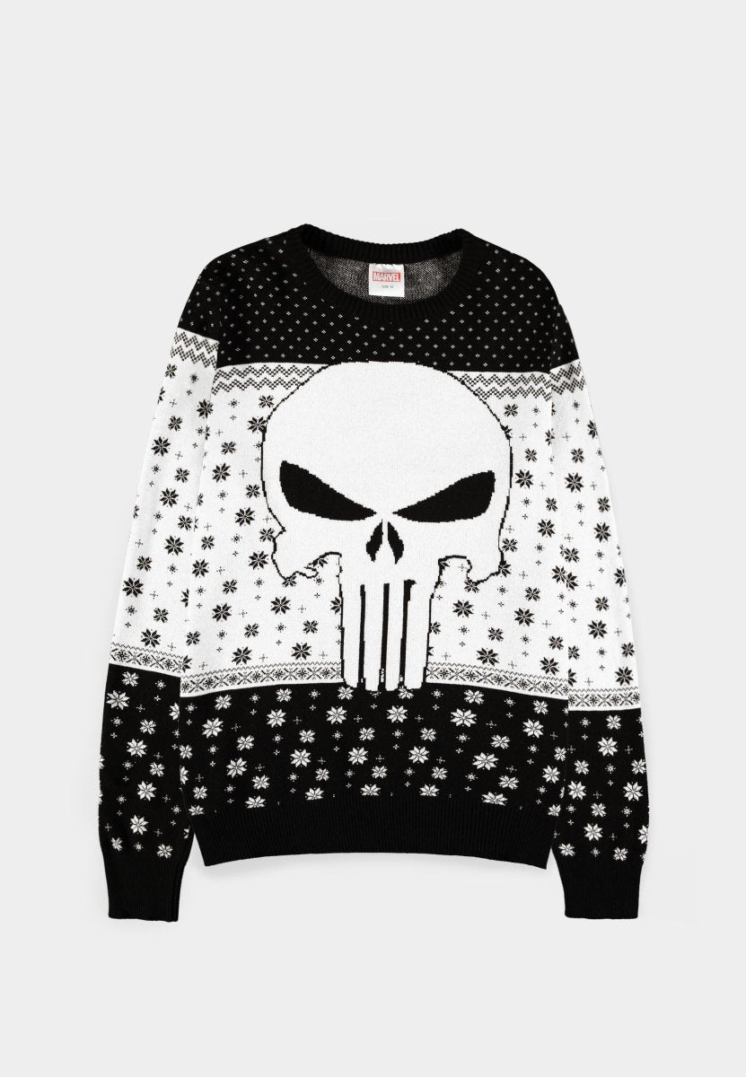 DIFUZED Marvel - Punisher X-mas Men's Jumper - Inspire Newquay