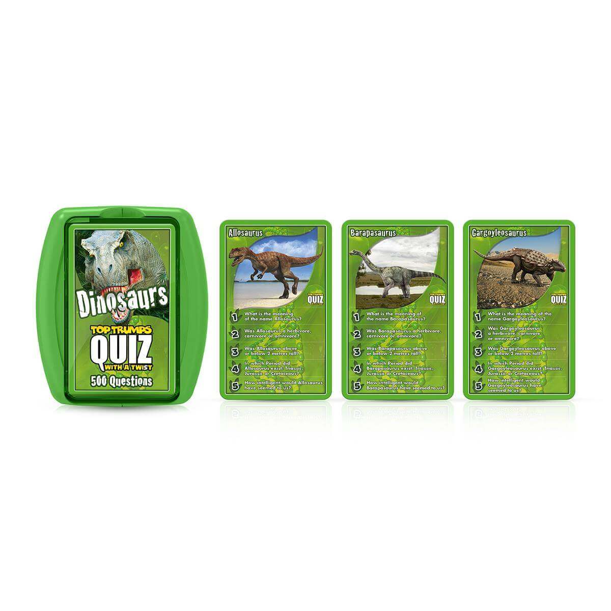 Dinosaurs Top Trumps Quiz Card Game - Inspire Newquay