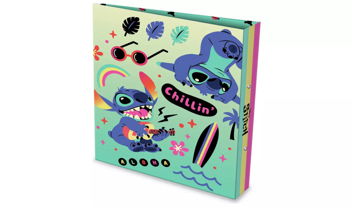 Disney Lilo And Stitch Ring Binder - Inspire Newquay