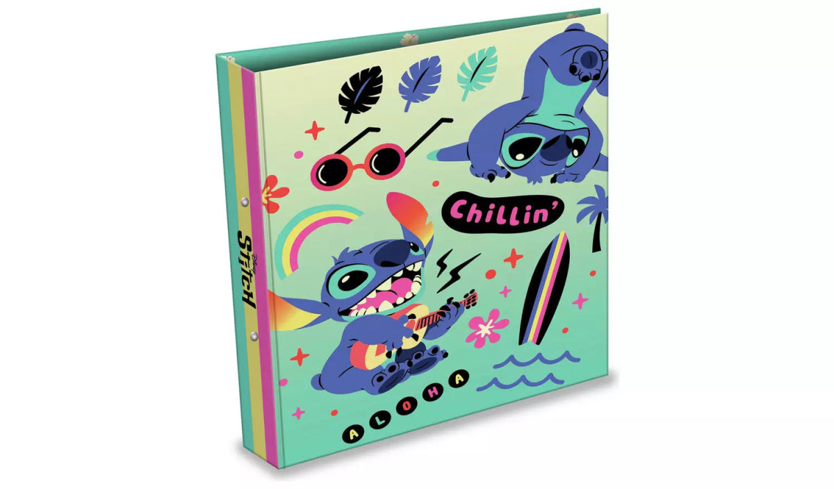 Disney Lilo And Stitch Ring Binder - Inspire Newquay