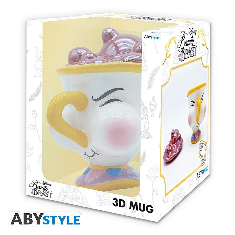 DISNEY - Mug 3D - The Beauty & the Beast Chip with bubbles - Inspire Newquay