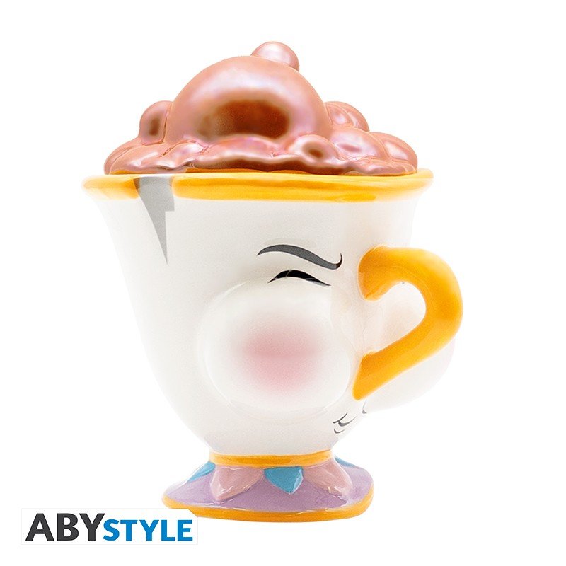 DISNEY - Mug 3D - The Beauty & the Beast Chip with bubbles - Inspire Newquay