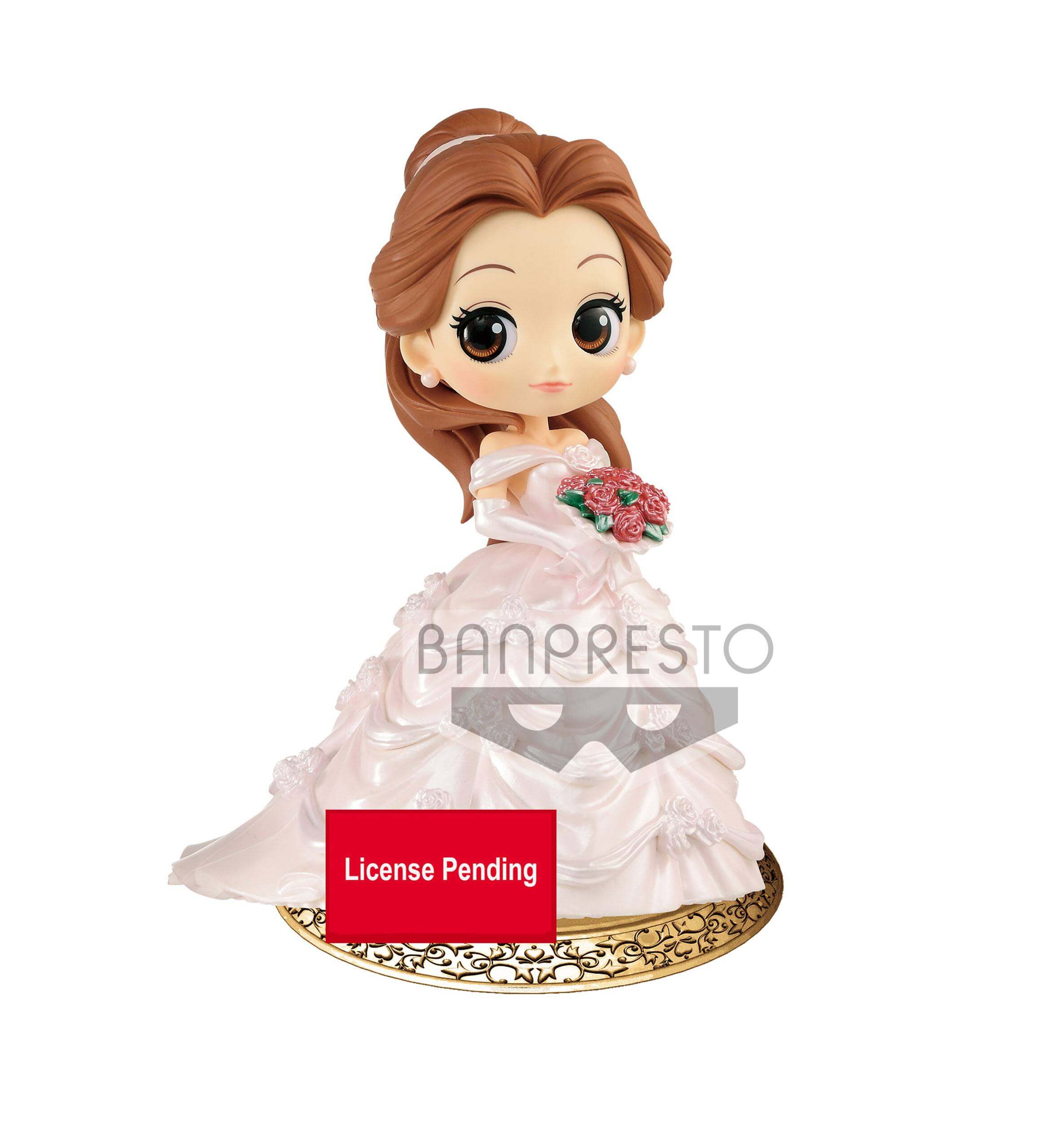 Disney Q Posket Mini Figure Belle Dreamy Style 14 Cm BANPRESTO Figures
