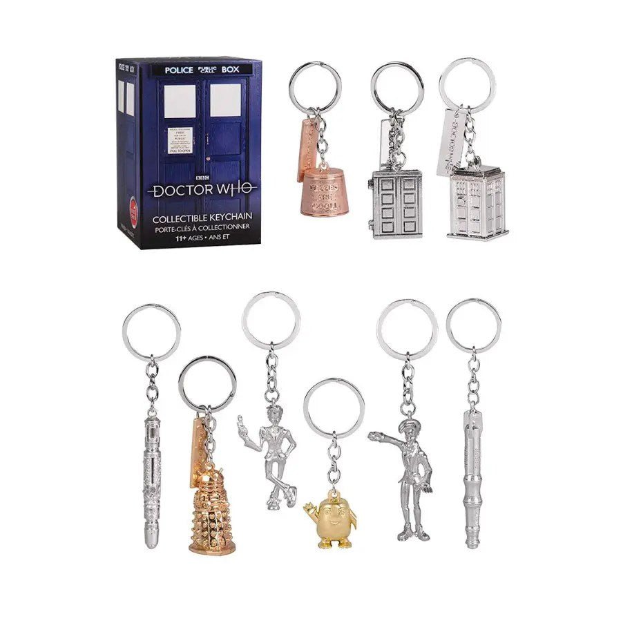 Doctor Who Mystery Keychain (1 Supplied) - Inspire Newquay