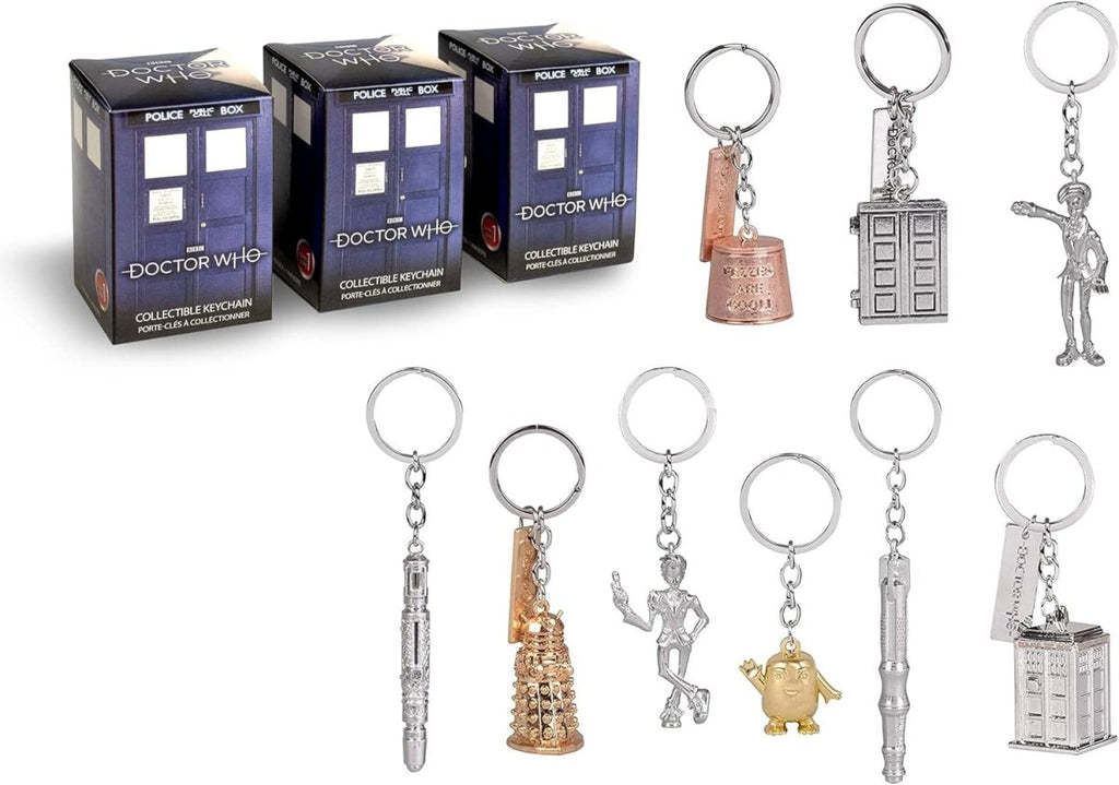 Doctor Who Mystery Keychain (1 Supplied) - Inspire Newquay