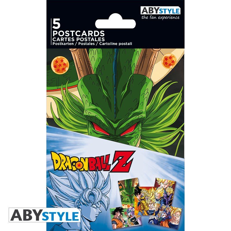 DRAGON BALL - Postcards DBZ - Set 1 x5 (14,8x10,5) - Inspire Newquay