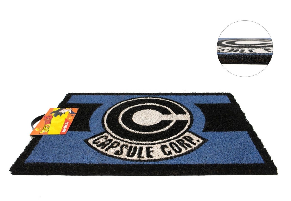Dragon Ball Z (Capsule Corp) Doormat - Inspire Newquay