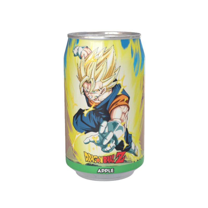 Dragon Ball Z Vegito Apple Flavour Soda Can 330ml - Inspire Newquay