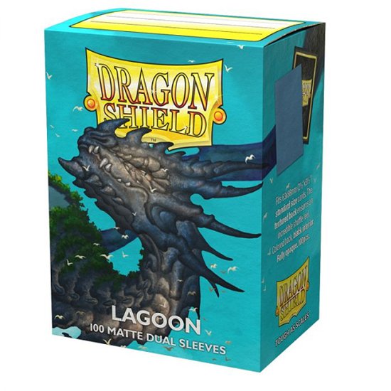 Dragon Shield - Dual Matte Standard Size Sleeves 100pk - Lagoon - Inspire Newquay