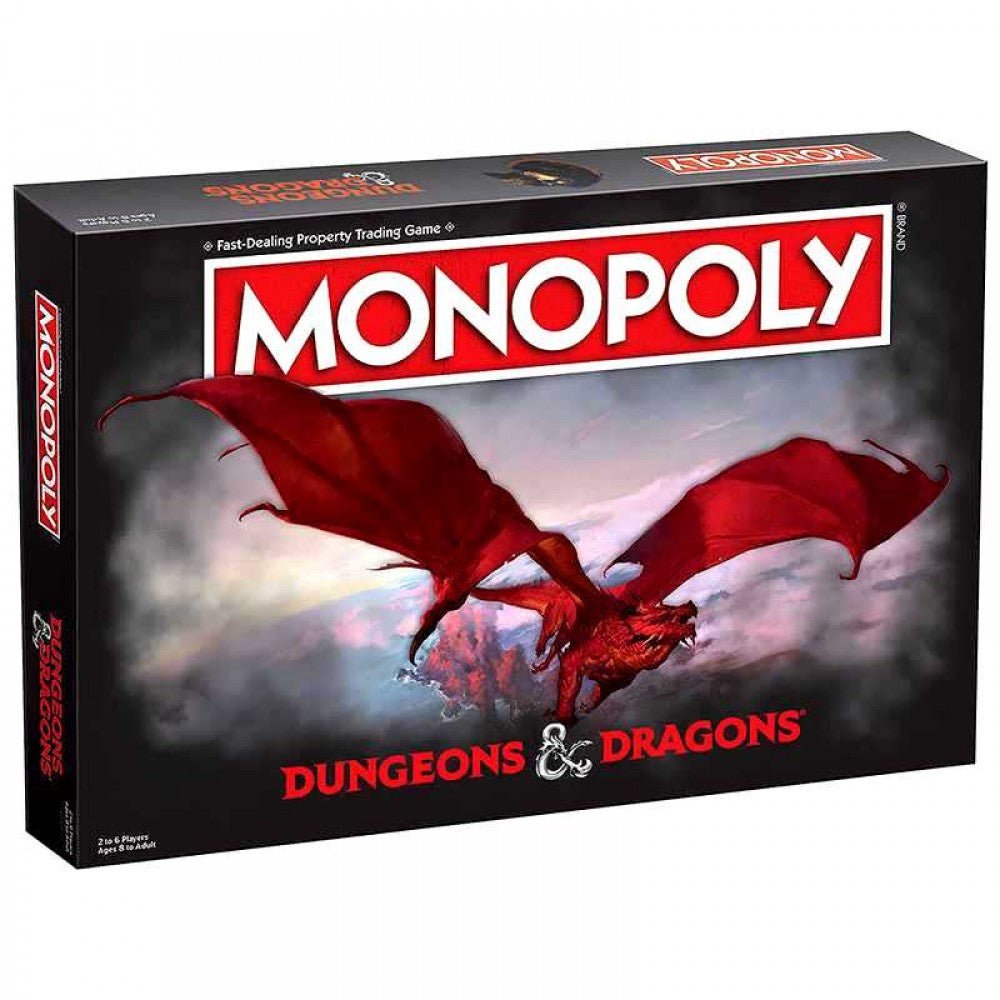Dungeons & Dragons Monopoly - Inspire Newquay