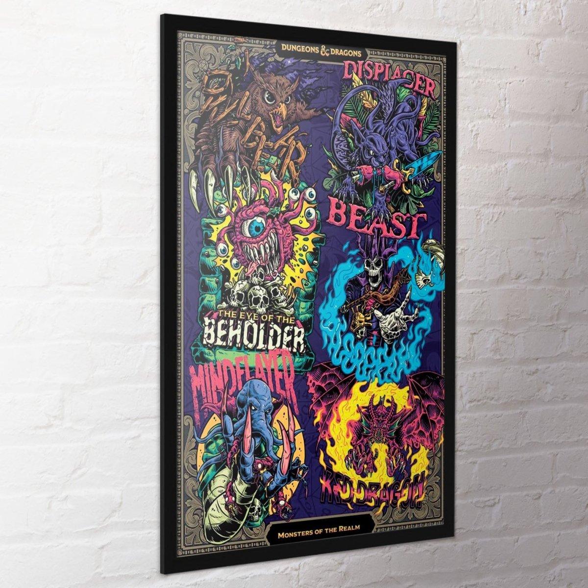 Dungeons & Dragons (Monsters Of The Realm) 61 X 91.5cm Maxi Poster - Inspire Newquay