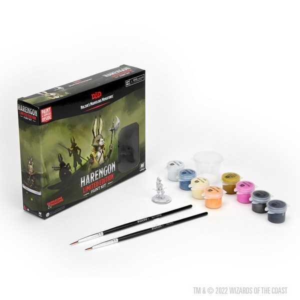 Dungeons & Dragons Nolzur's Marvelous Unpainted Miniatures: Paint Kit - Harengon - Inspire Newquay