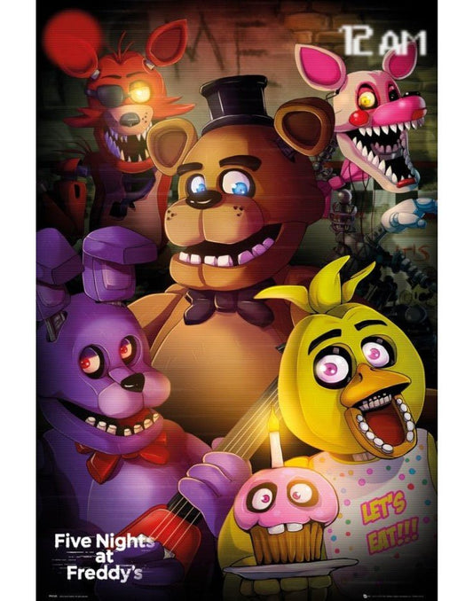 Five Nights At Freddy's Group 61 X 91.5cm Maxi Poster