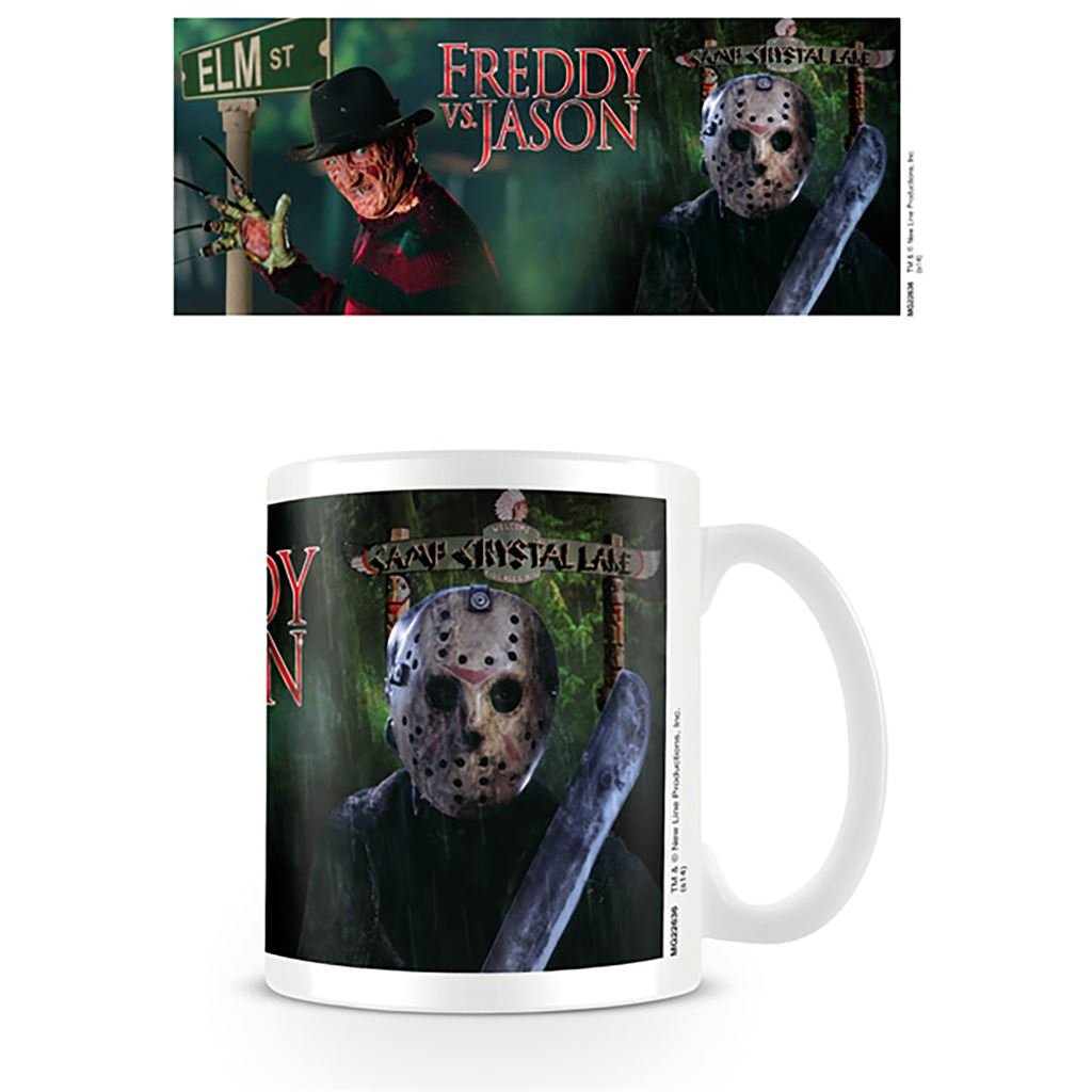 Freddy Vs Jason (Stomping Grounds) Mug - Inspire Newquay
