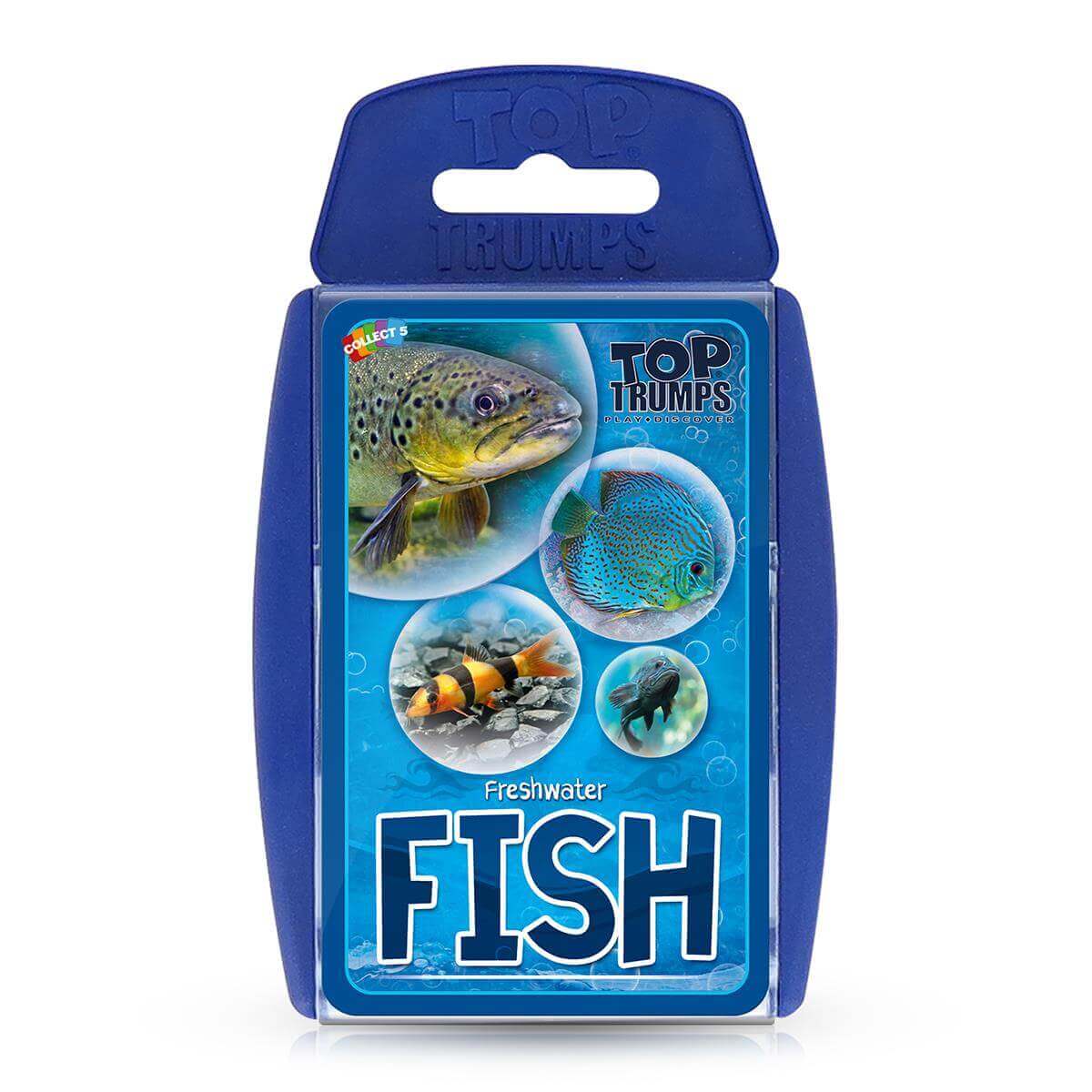 Freshwater Fish Top Trumps Card Game - Inspire Newquay